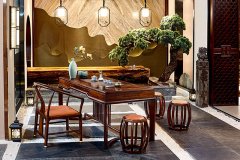 新中式家具|酒店電動餐桌，低調奢華的享受